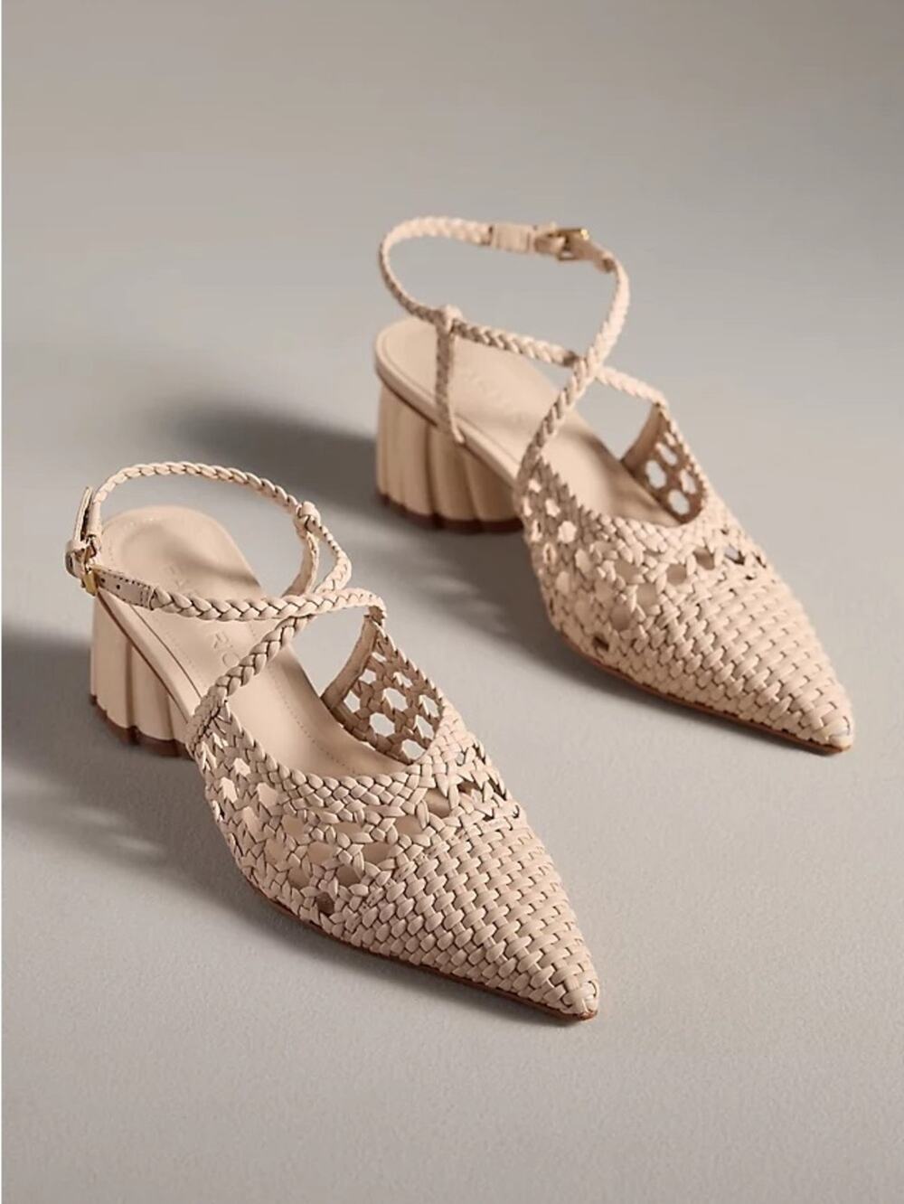 Farm Rio Woven Wedge Heels